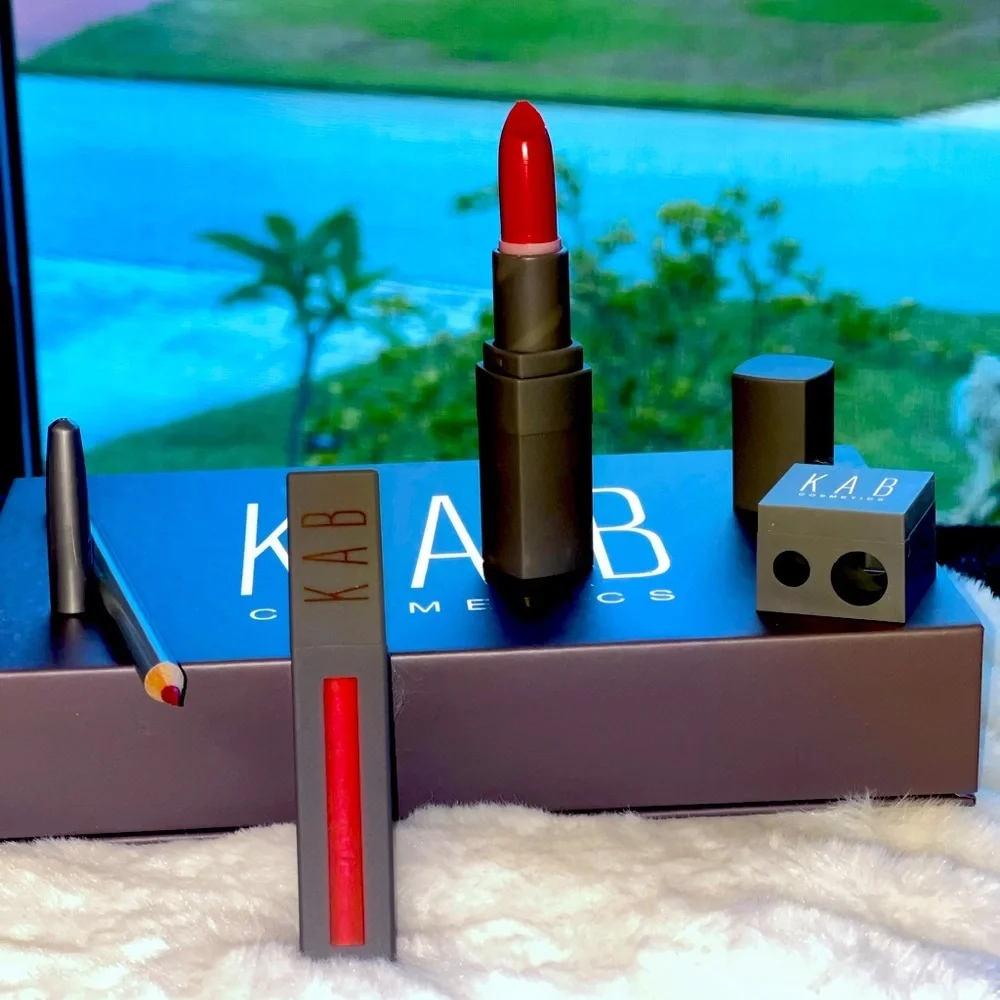 KAB Cosmetics Lip Kit In Cherry Pie
